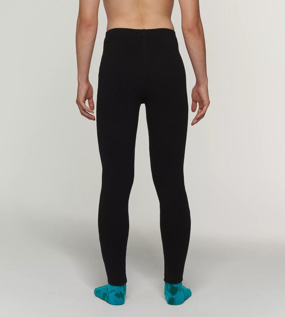 Sloggi 032c X Unisex Leggings Black | 26093-DSIC