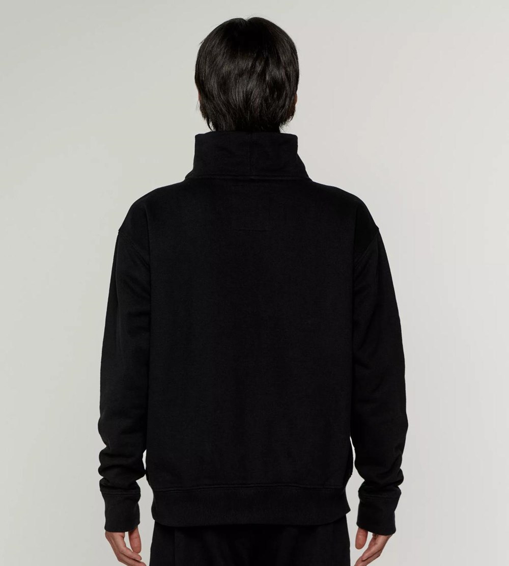 Sloggi 032c X Unisex Sweater Black | 34902-WRQT