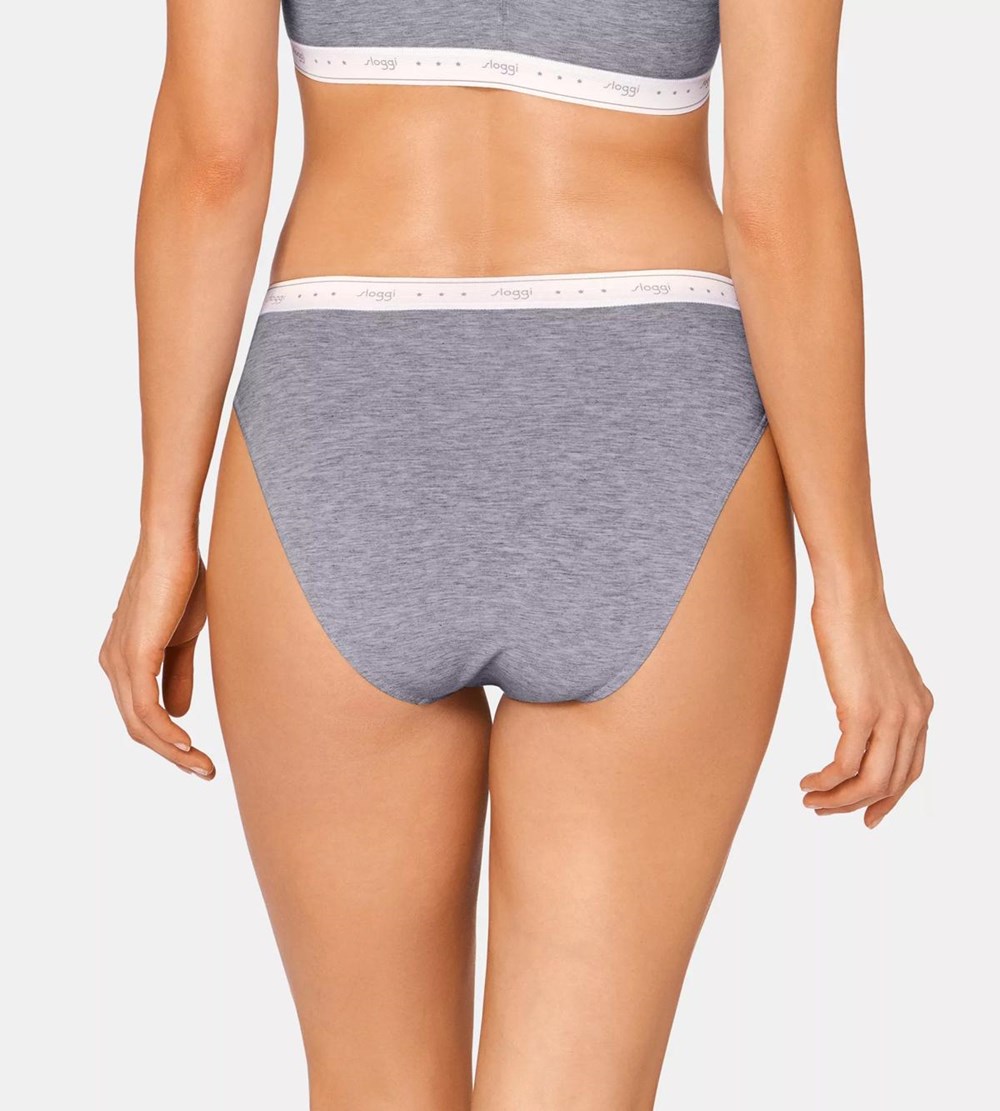 Sloggi 24/7 100 Tai Brief Grey Combination | 42350-UGFM