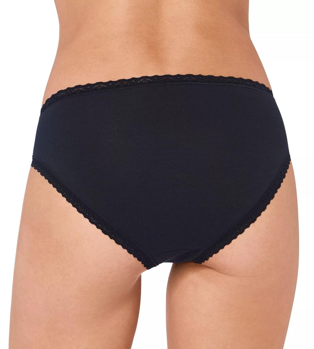 Sloggi 24/7 Cotton Lace Tai Brief Black | 13958-NUMC