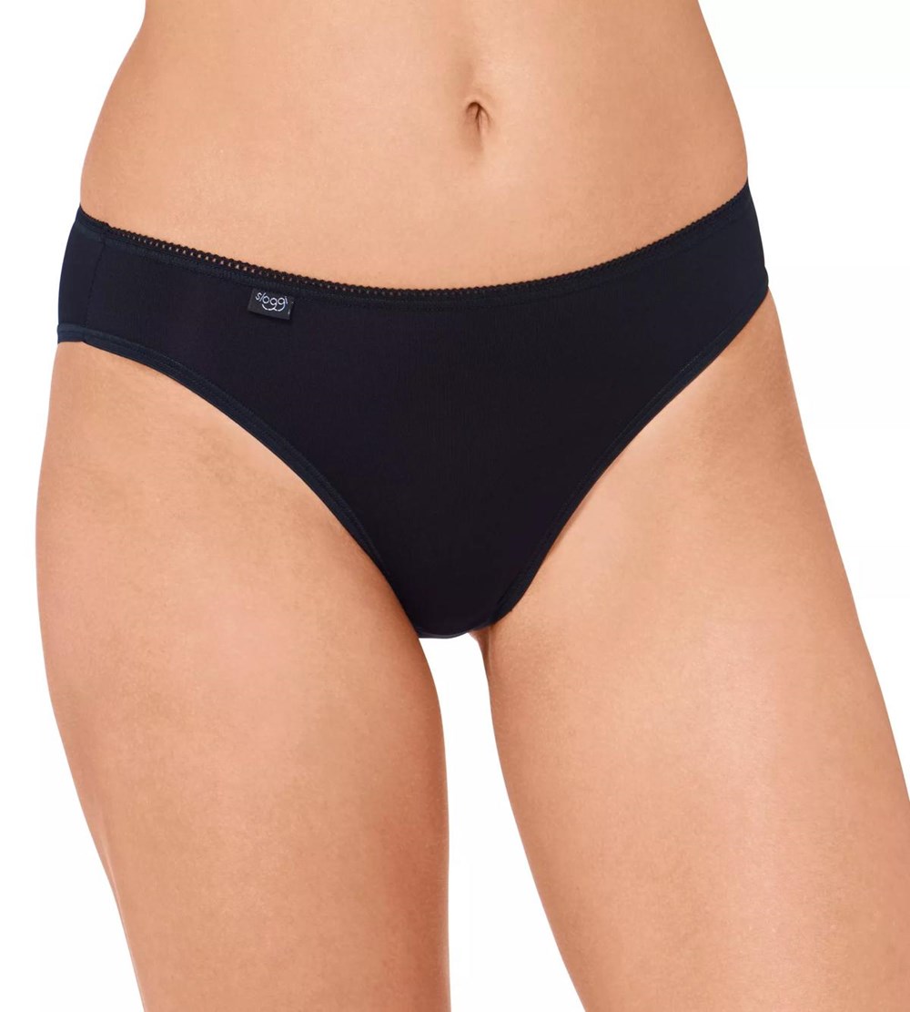 Sloggi 24/7 Microfibre Tai Brief Black | 49038-RQTU