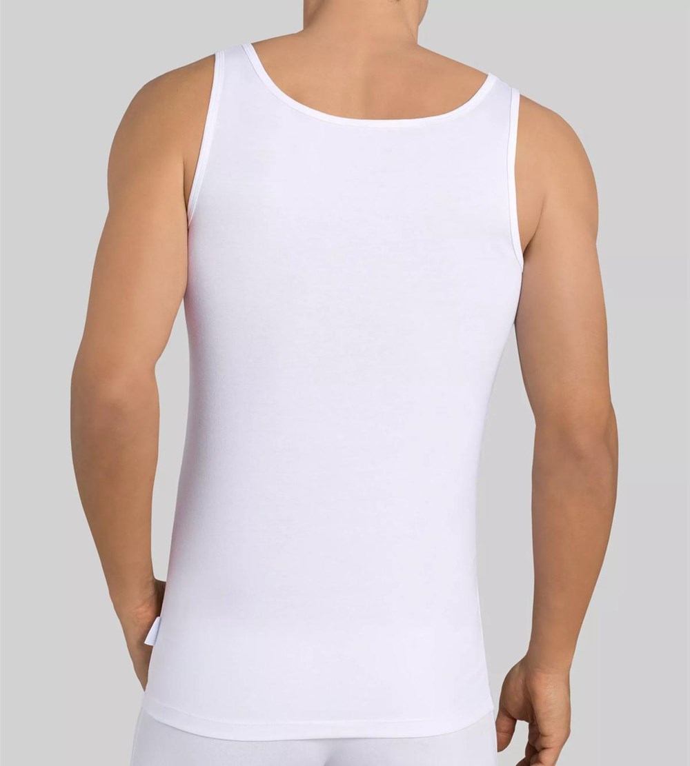 Sloggi 24/7 Vest Tank Top White | 70165-BVUZ