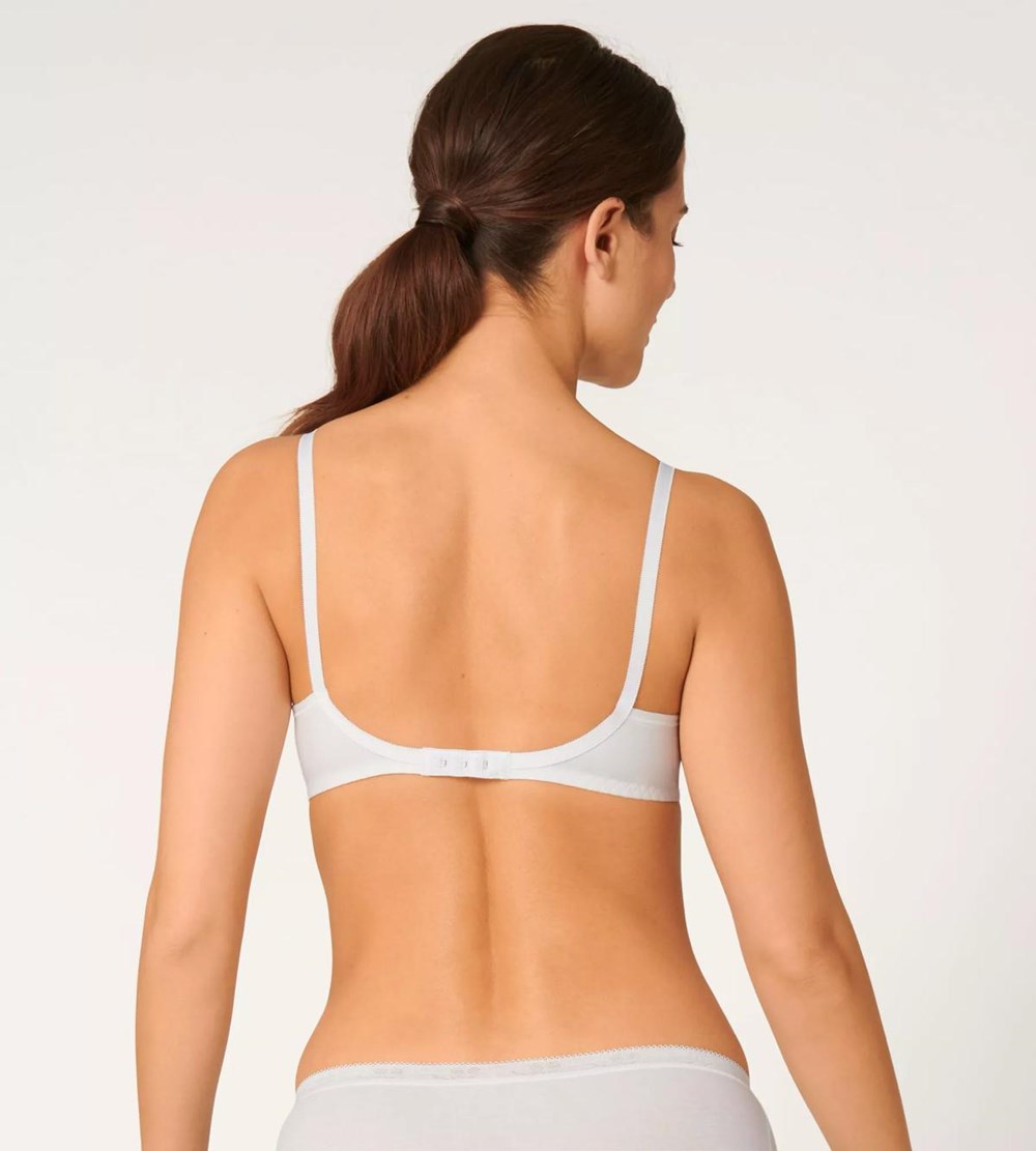 Sloggi Basic+ Non-wired Bra White | 94013-BUQZ