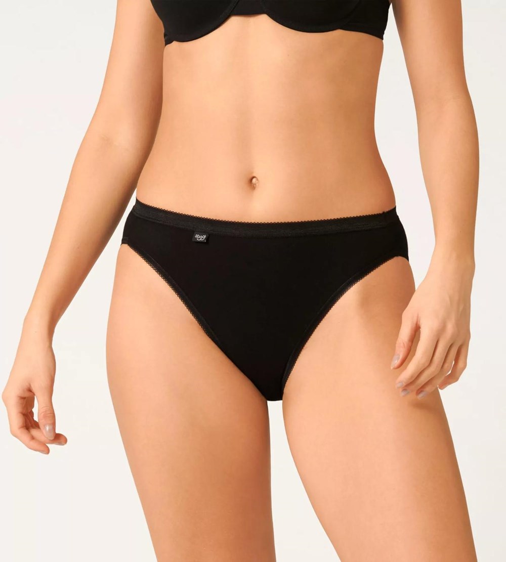 Sloggi Basic+ Tai Brief Black | 40158-BIHC