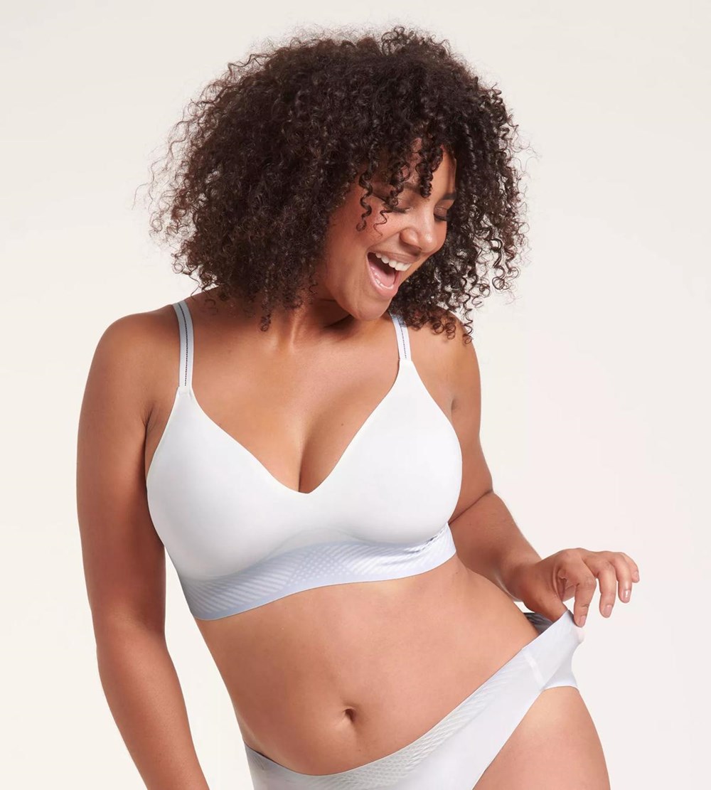 Sloggi Body Adapt Bralette White - Light Combination | 35982-DVYC