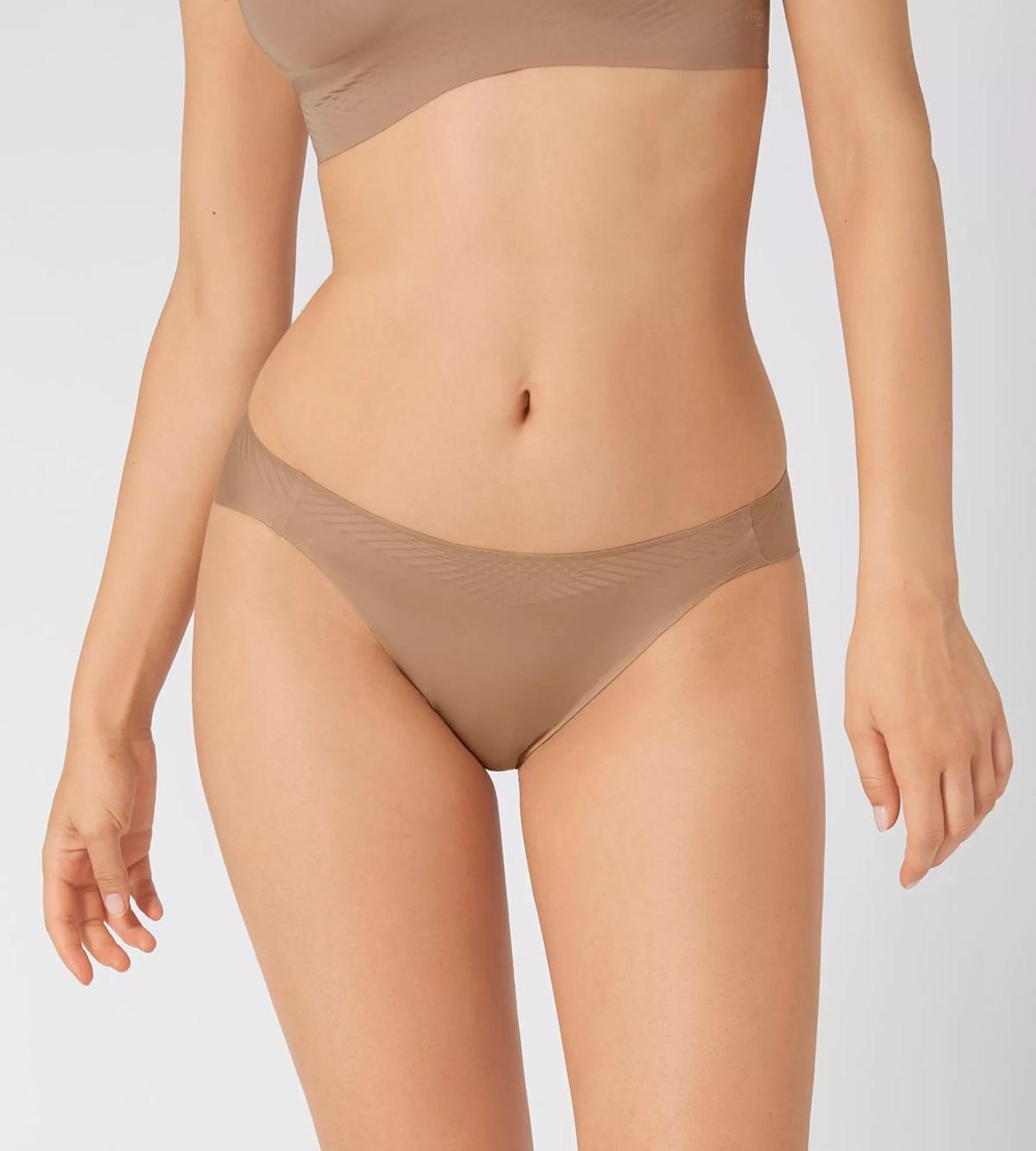 Sloggi Body Adapt High Leg Brief Nostalgic Brown | 79128-DGVT