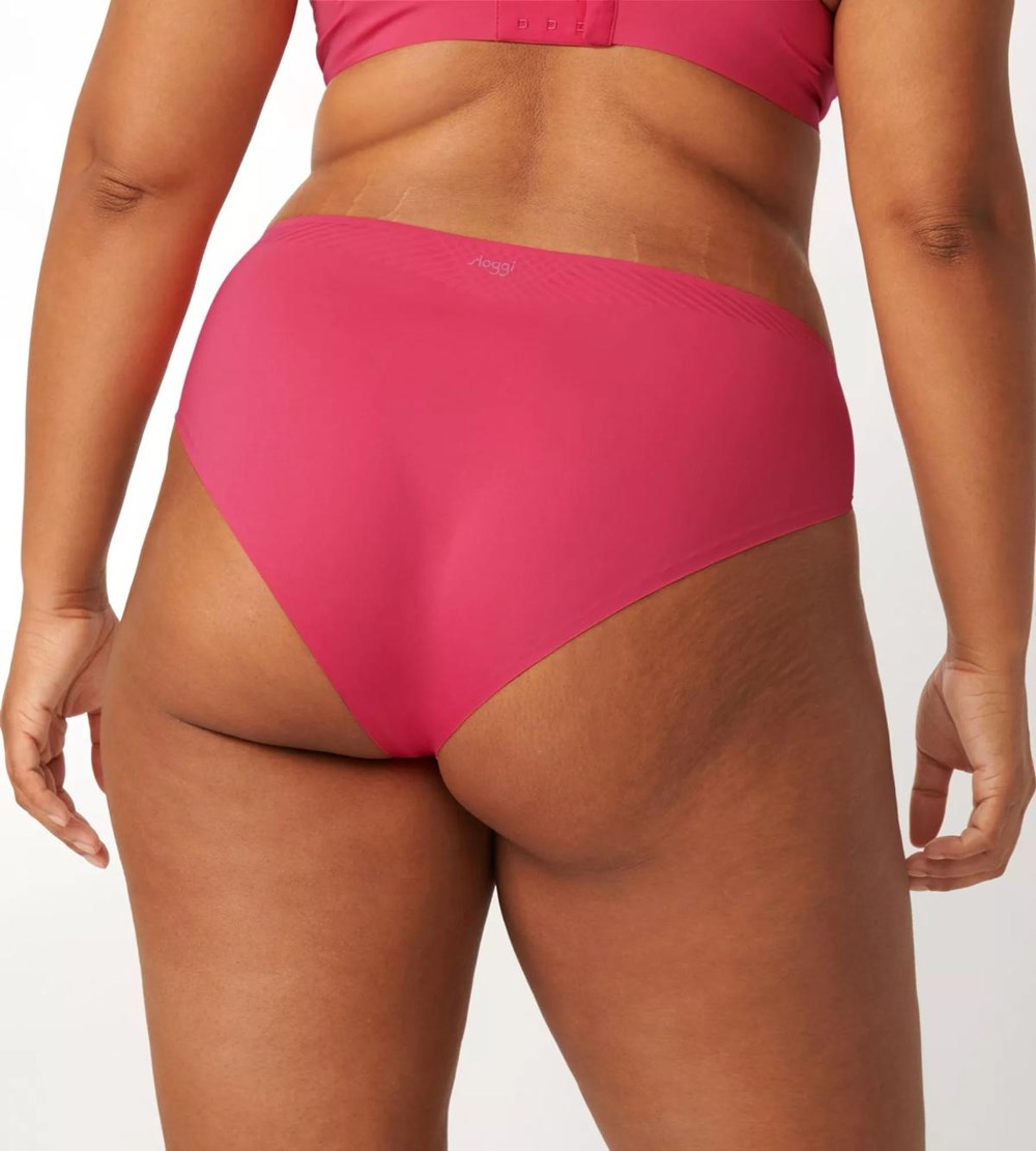 Sloggi Body Adapt High Leg Brief Pink Lemonade | 05869-KXQU