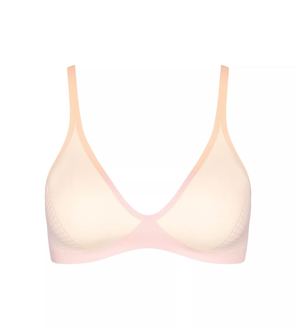 Sloggi Body Adapt T-shirt Bra Angora | 94528-XDGA