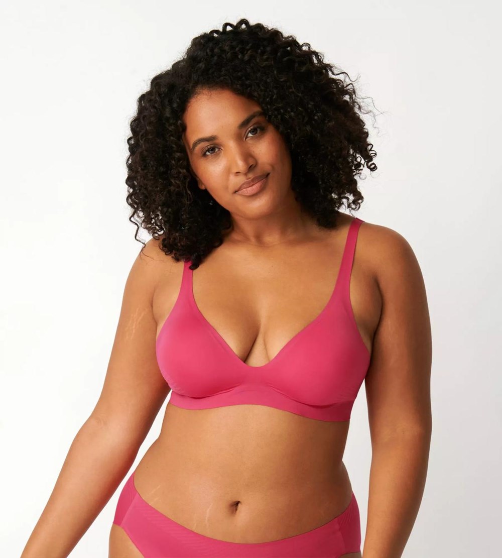 Sloggi Body Adapt T-shirt Bra Pink Lemonade | 46597-CNVL