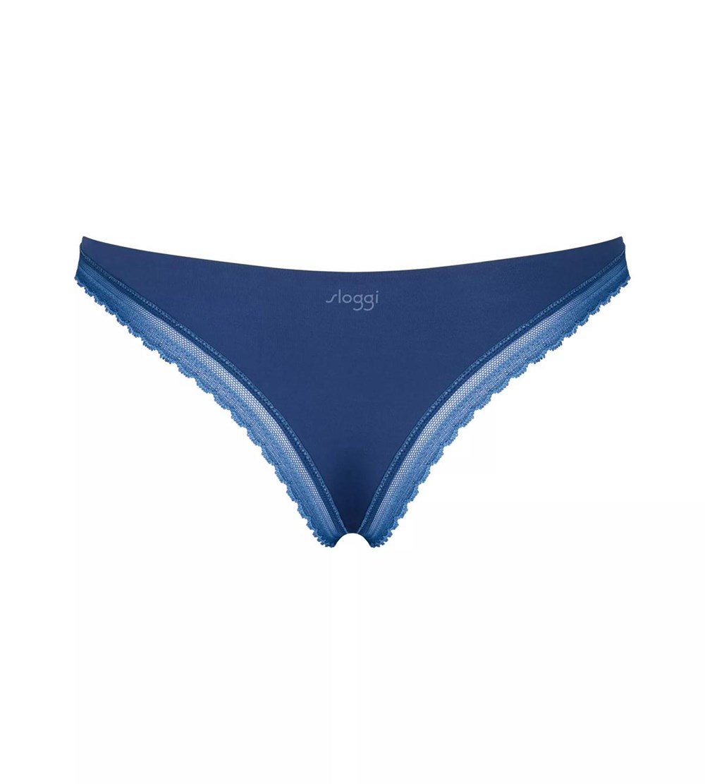 Sloggi Body Adapt Twist Brazilian Brief Blue Sapphire | 38519-TSAF