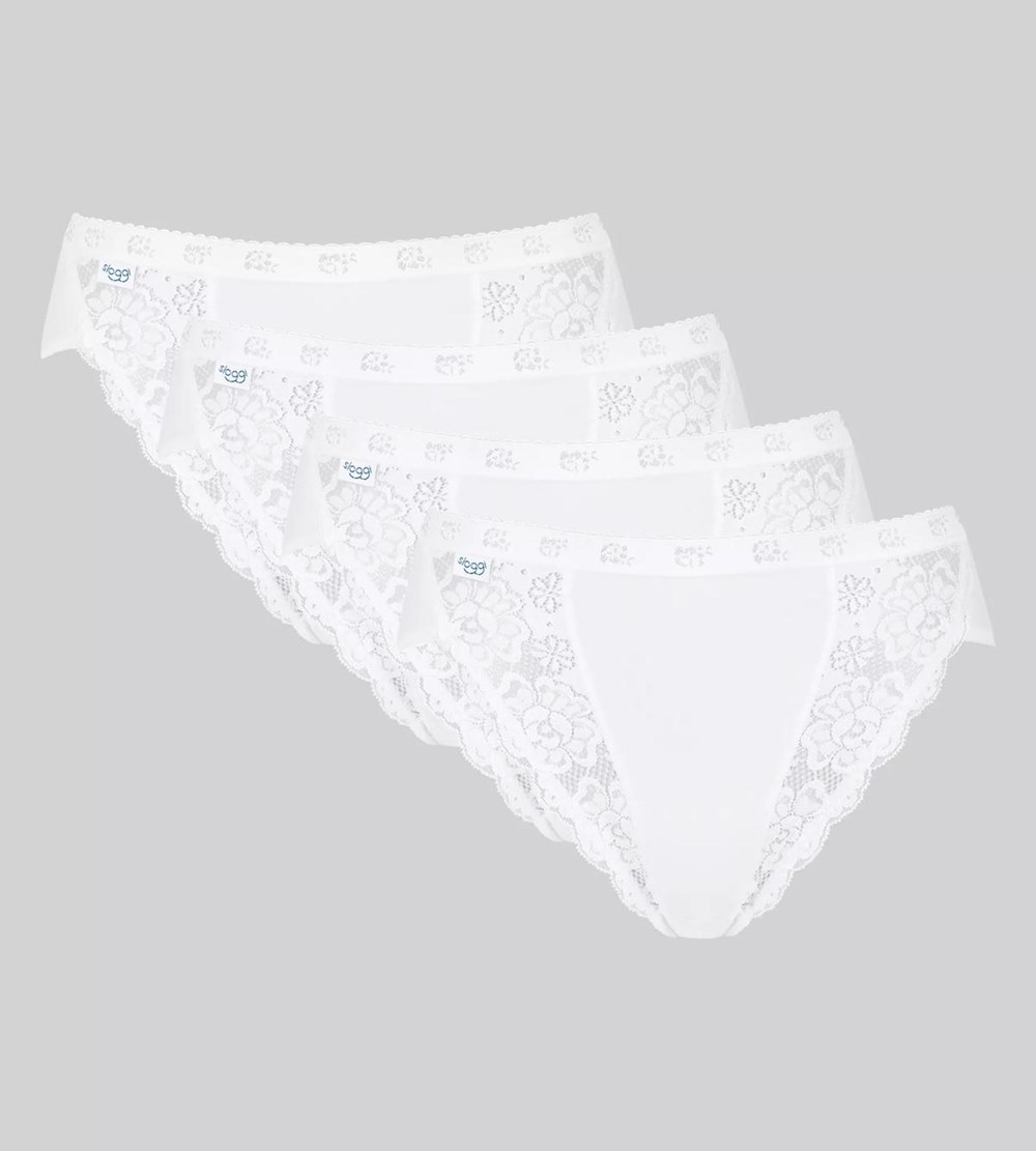 Sloggi Chic Tai Brief White | 53681-TSMD