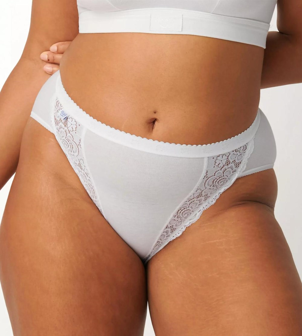 Sloggi Chic Tai Brief White | 53681-TSMD