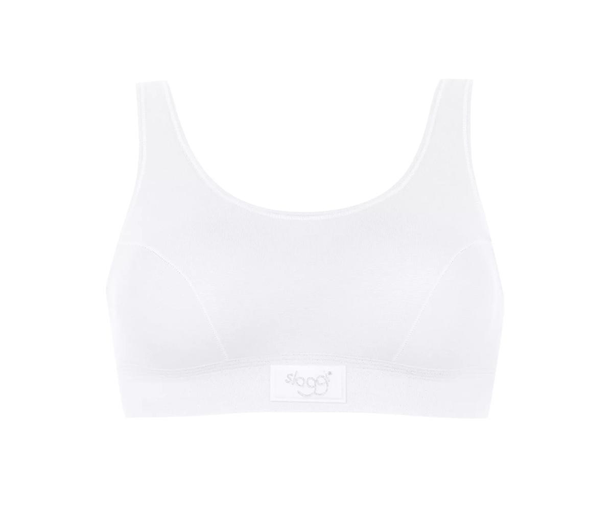 Sloggi Double Comfort Sports Top White | 75419-YQRK