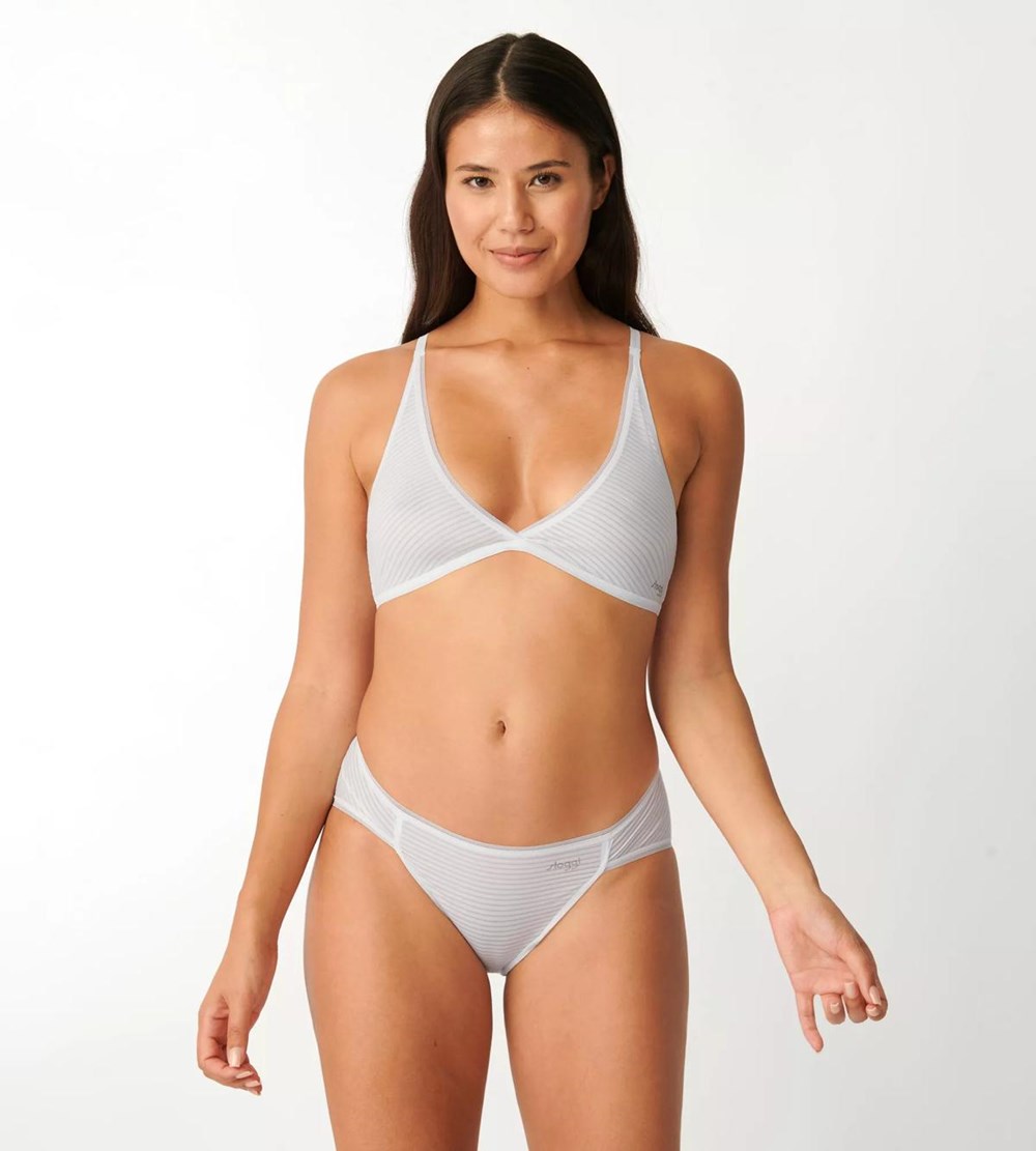 Sloggi Ever Fresh Non-wired Bra White | 58026-VYTF