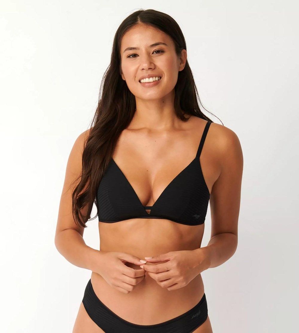 Sloggi Ever Fresh Padded Bra Black | 83756-TPRC