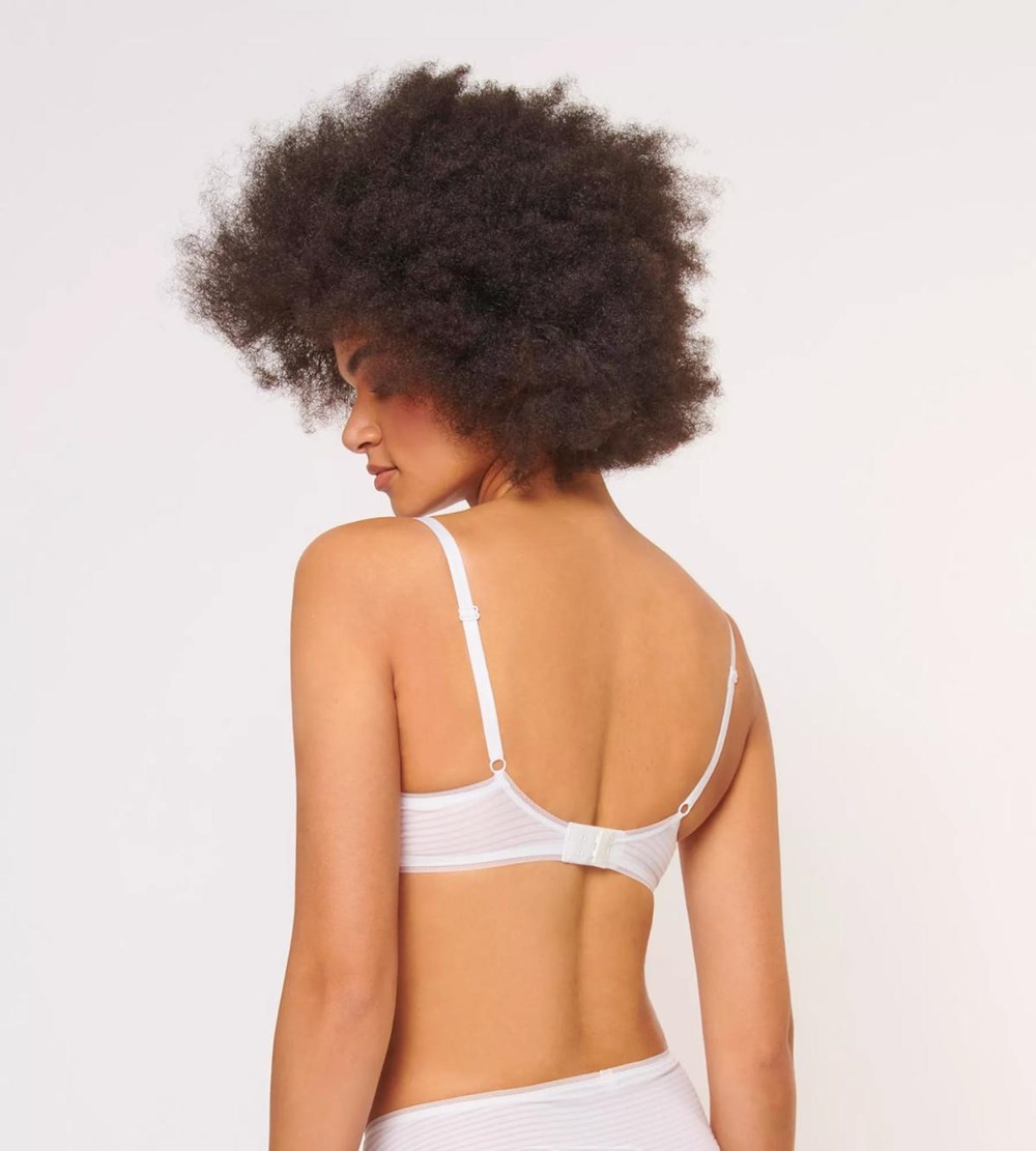 Sloggi Ever Fresh Plus Padded Bra White | 91308-ZHXM