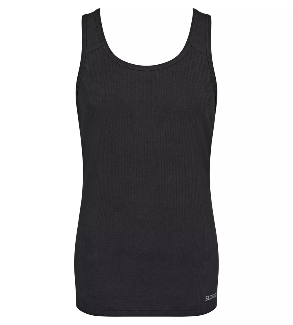 Sloggi Free Evolve Vest Tank Top Black | 32674-TDVP