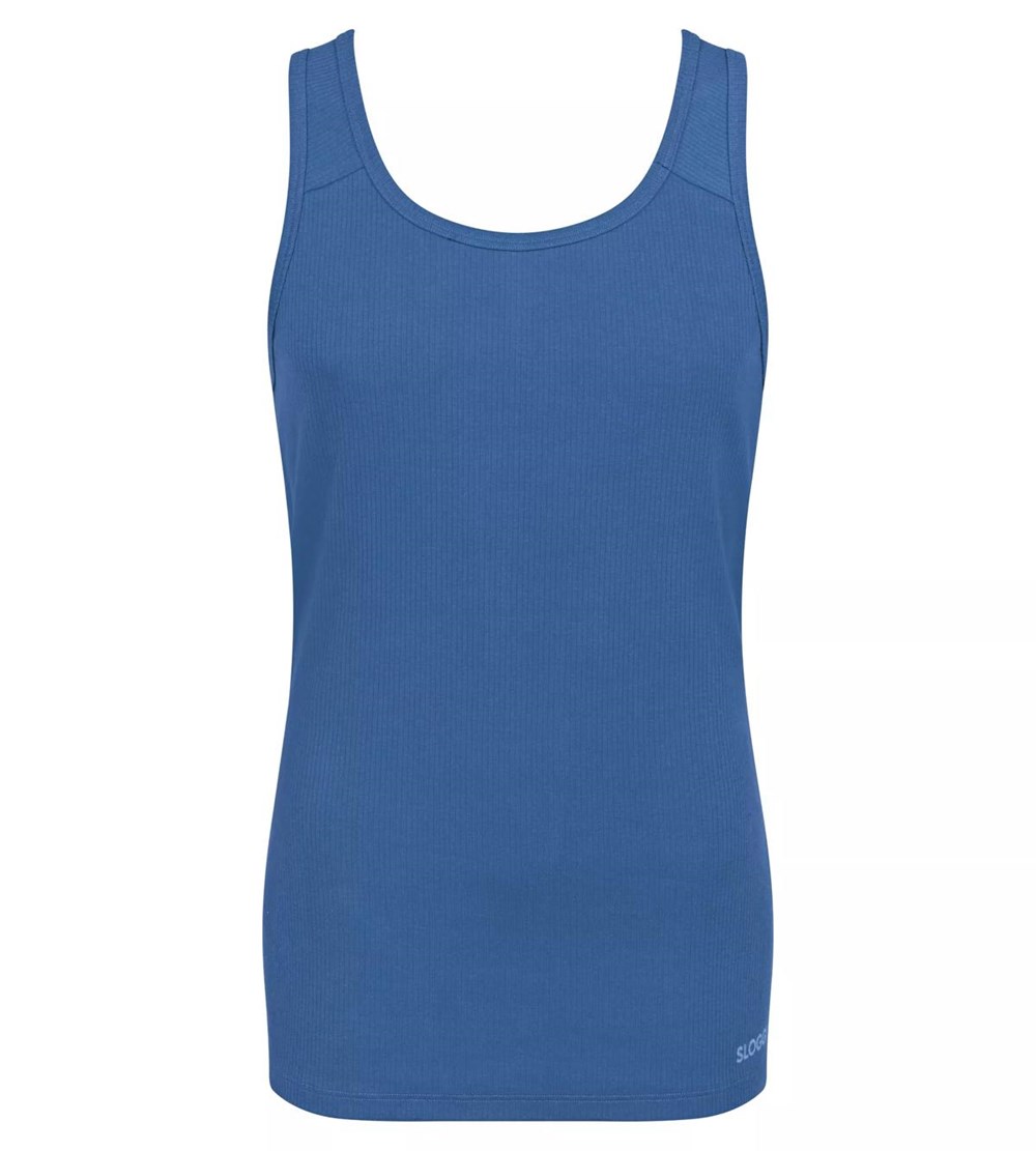 Sloggi Free Evolve Vest Tank Top Summer sky | 35017-HMTP