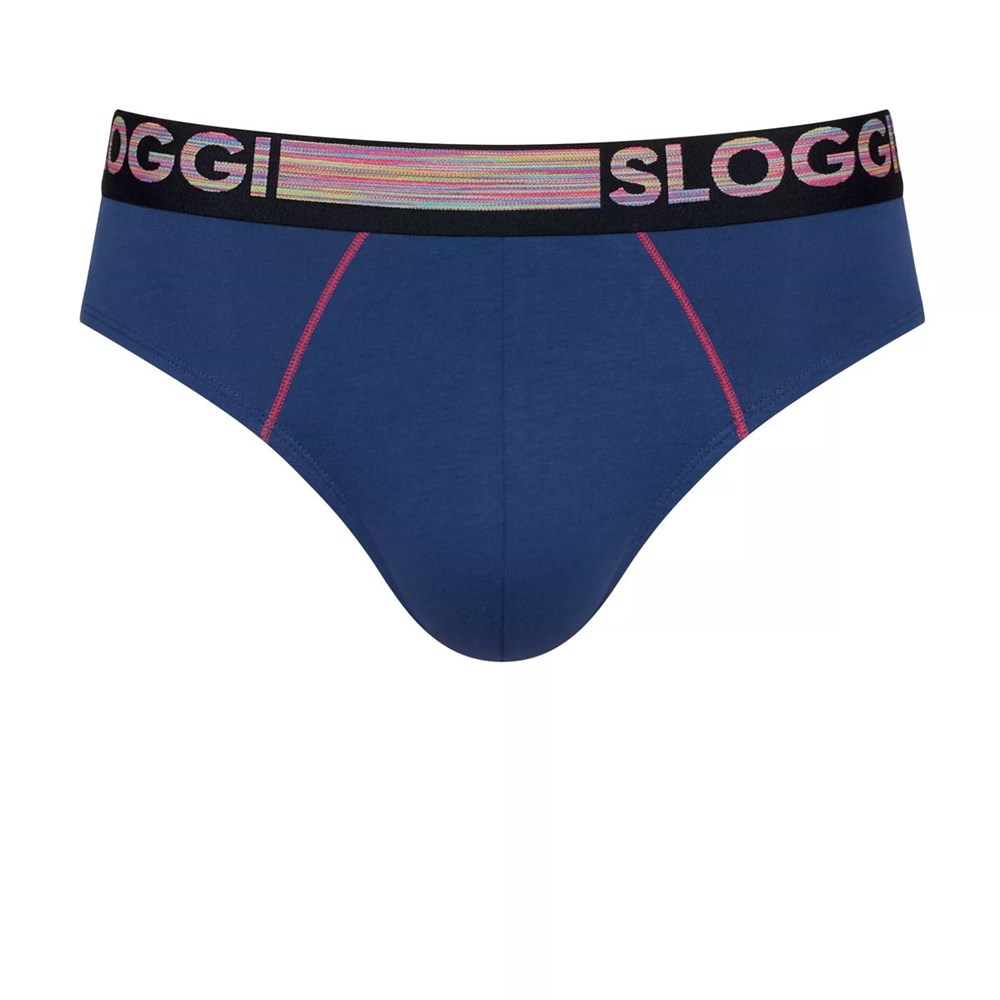 Sloggi Go Abc Natural Midi Twilight Blue | 21369-QNLV