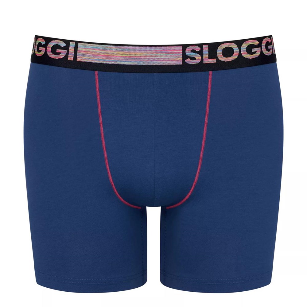 Sloggi Go Abc Natural Shorts Twilight Blue | 43927-LHKG