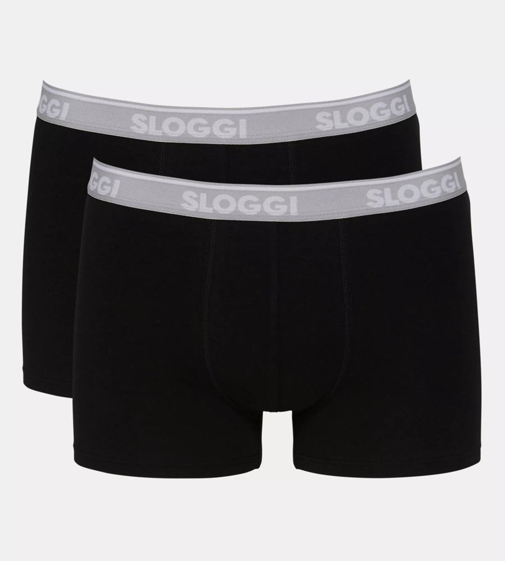 Sloggi Go Abc Shorts Black | 67291-NSQG