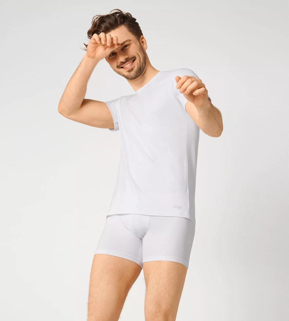 Sloggi Go Abc Shorts White | 51936-ZEIK