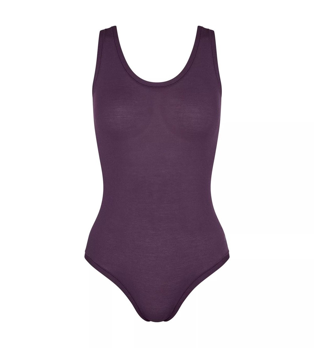 Sloggi Go Allround Body With Spaghetti Strap Plum | 51630-HPCX