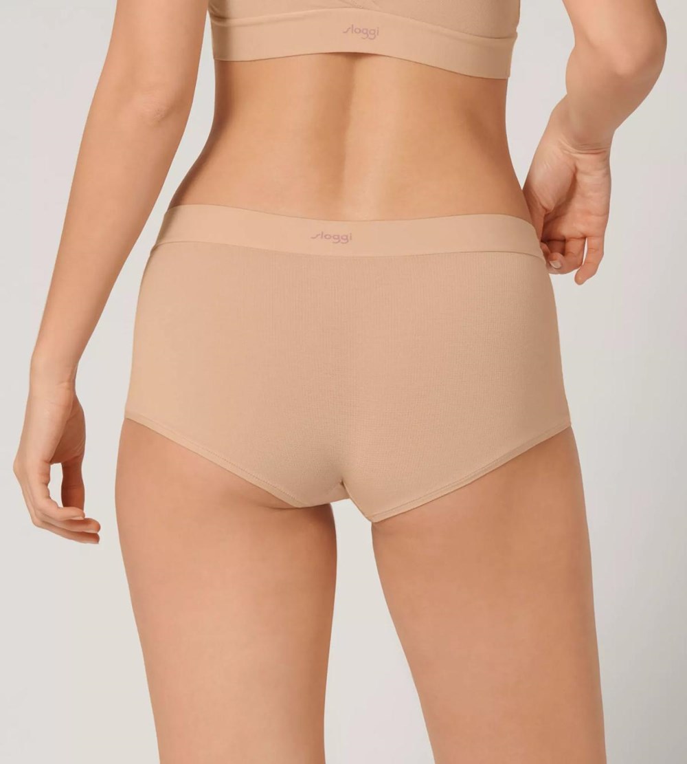 Sloggi Go Allround Boyshort Peanut Butter | 74520-BNJI