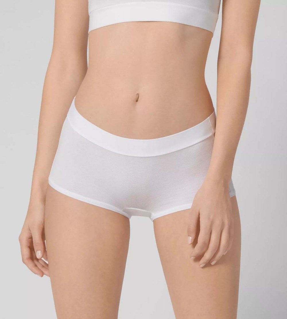 Sloggi Go Allround Boyshort White | 60524-BSQX