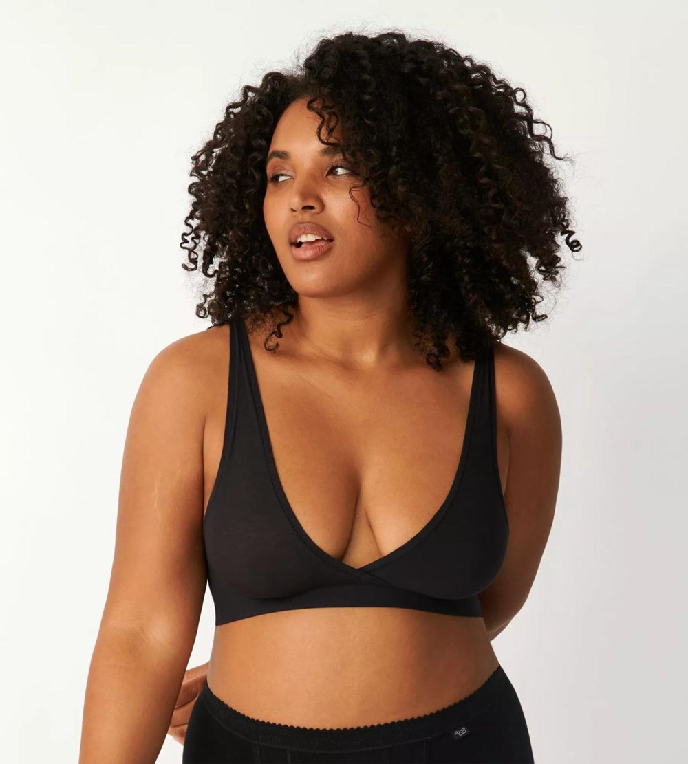 Sloggi Go Allround Bralette Black | 60349-AWKP