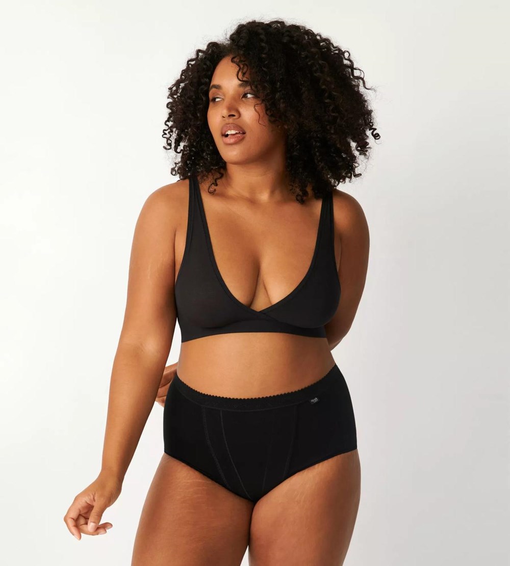 Sloggi Go Allround Bralette Black | 60349-AWKP