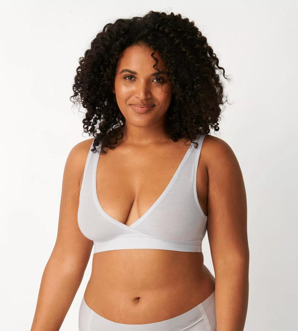 Sloggi Go Allround Bralette White | 28965-PTDX