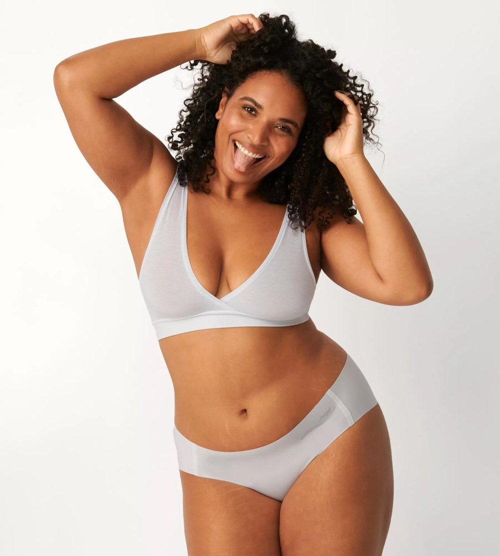 Sloggi Go Allround Bralette White | 28965-PTDX