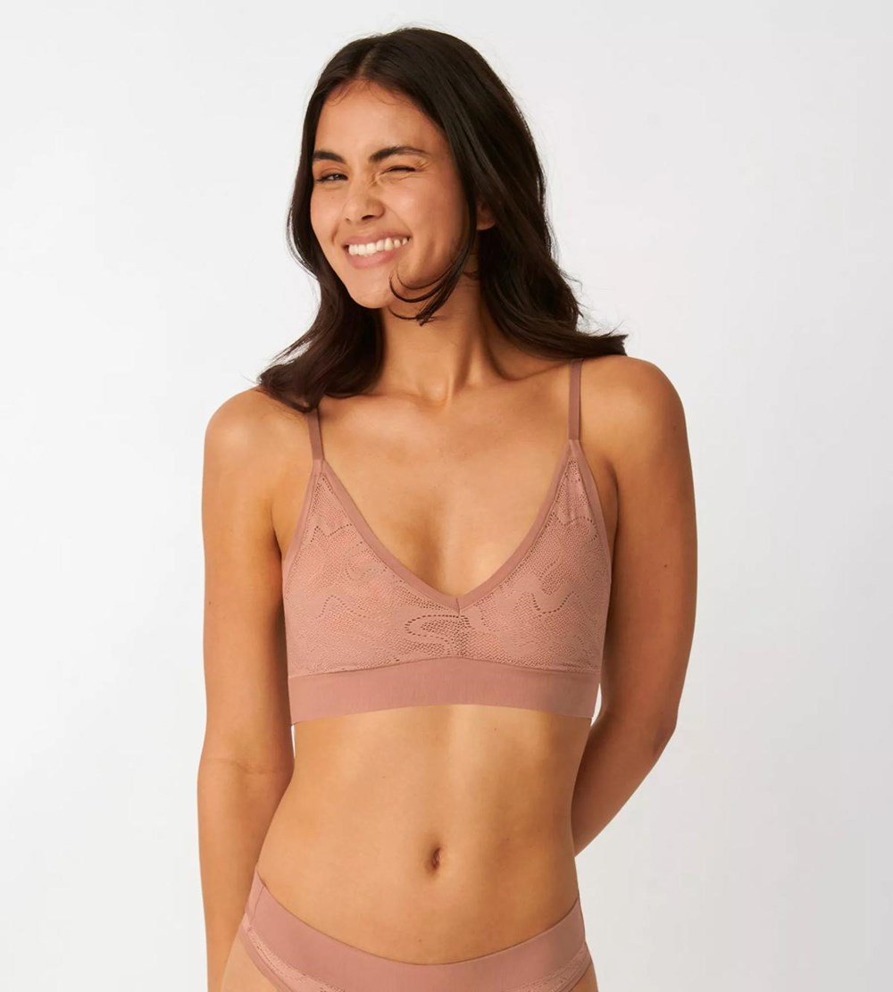 Sloggi Go Allround Lace Bralette Indian Summer | 50743-LTSC