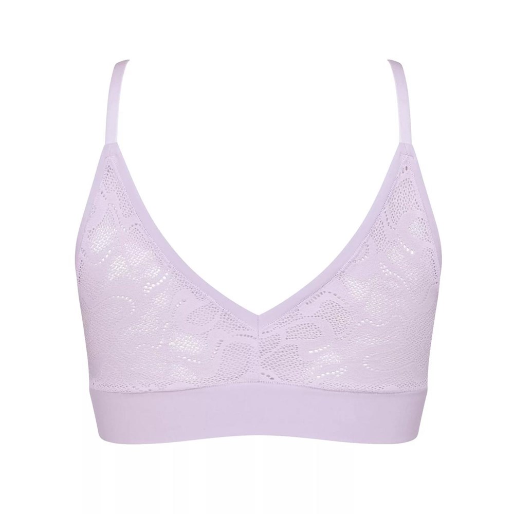 Sloggi Go Allround Lace Bralette Lila | 62589-IBKG