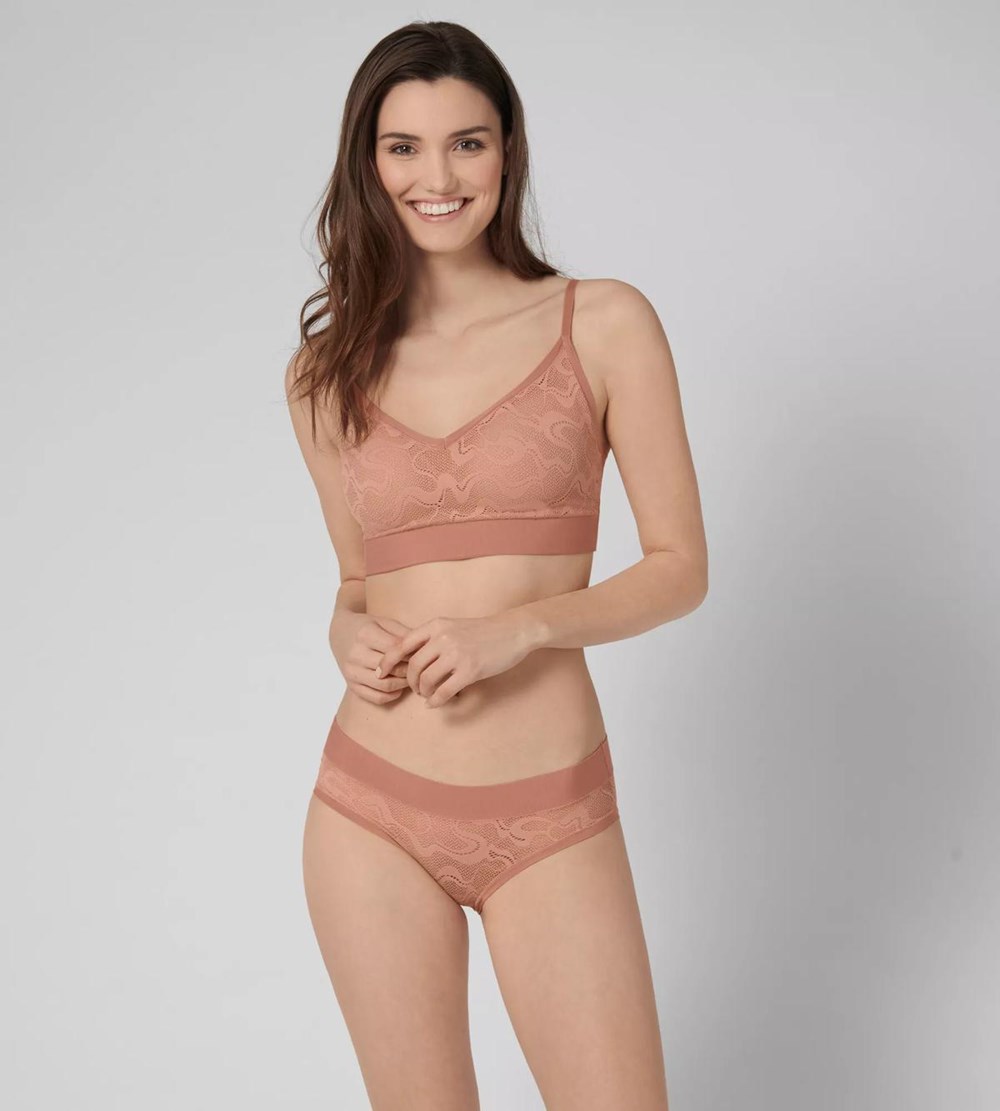 Sloggi Go Allround Lace Hipster Indian Summer | 73645-MUXJ