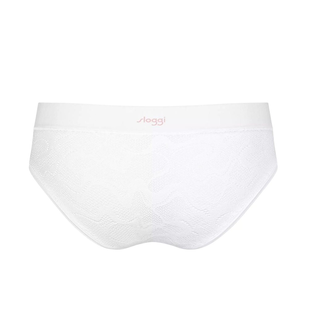 Sloggi Go Allround Lace Hipster White | 05876-NJPF