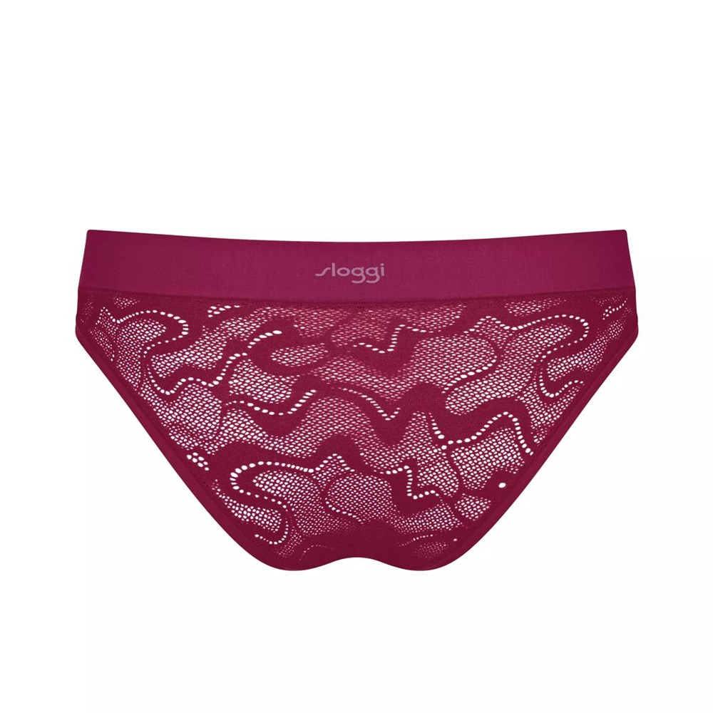 Sloggi Go Allround Lace Mini Dark Wine | 39852-UCBF