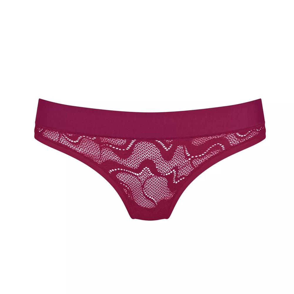 Sloggi Go Allround Lace Mini Dark Wine | 39852-UCBF