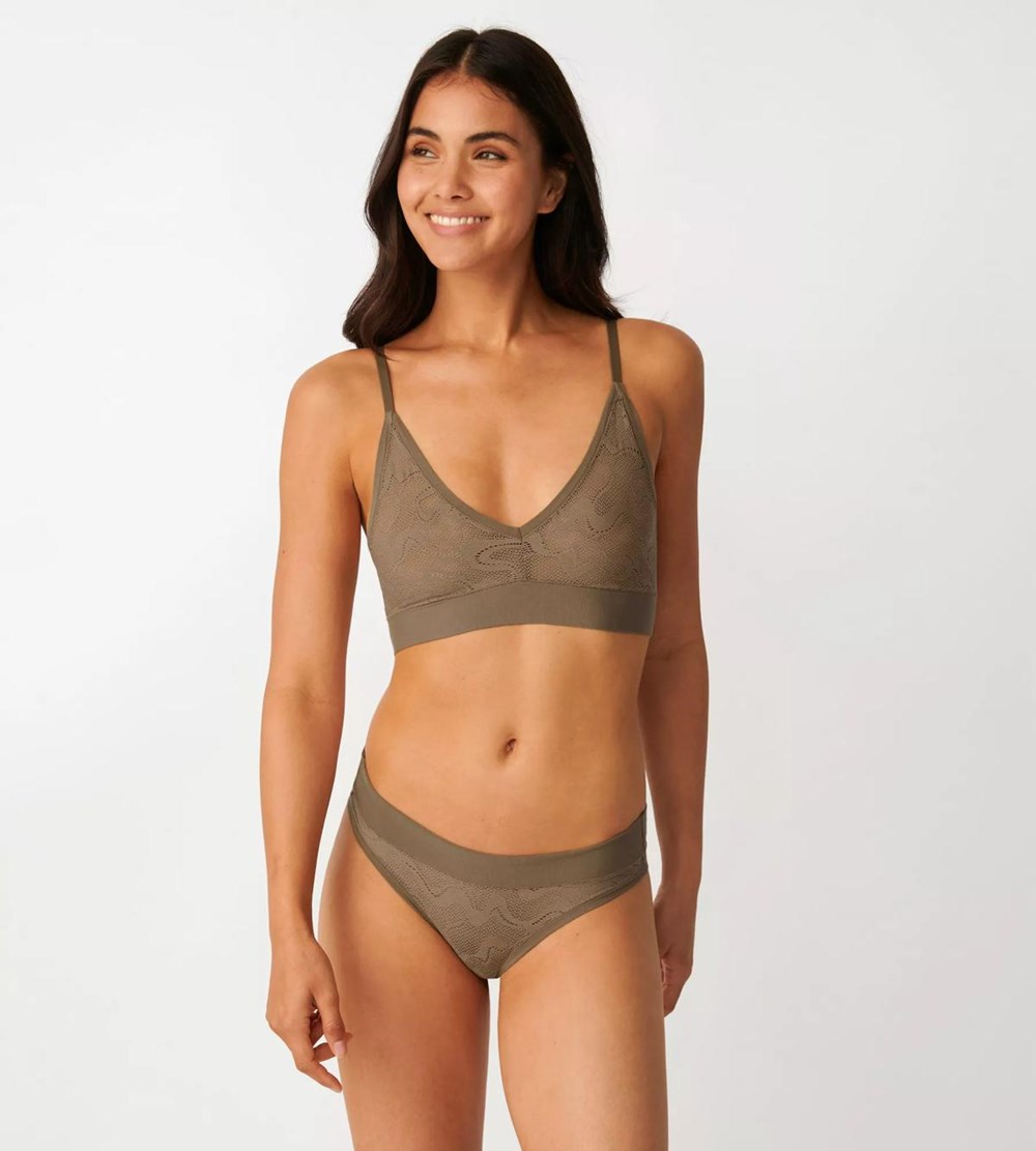 Sloggi Go Allround Lace Mini Lead grey | 94231-VZRM