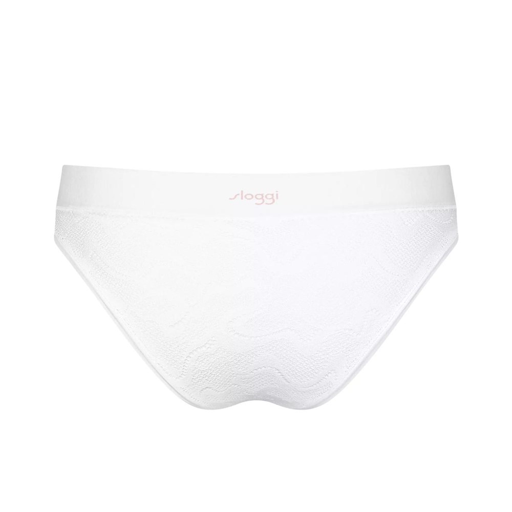 Sloggi Go Allround Lace Mini White | 17540-AKCJ