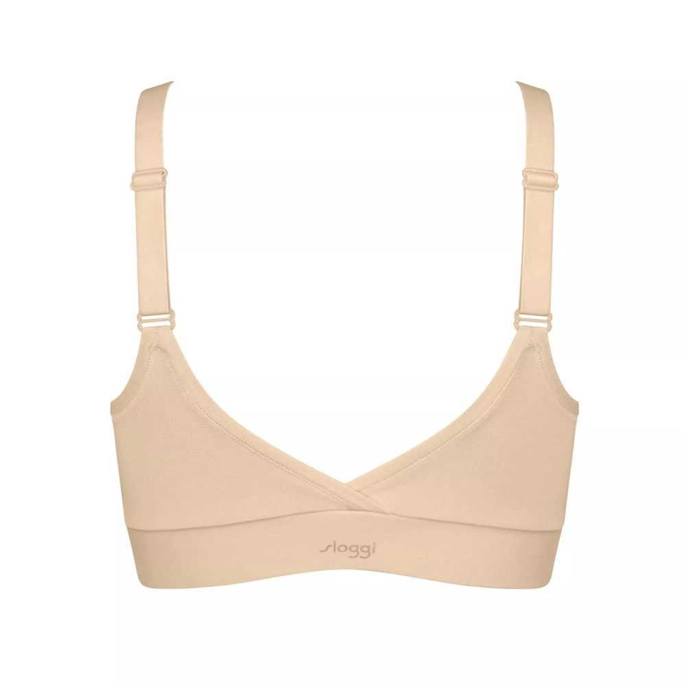 Sloggi Go Allround Padded Bra Peanut Butter | 52019-MHQS