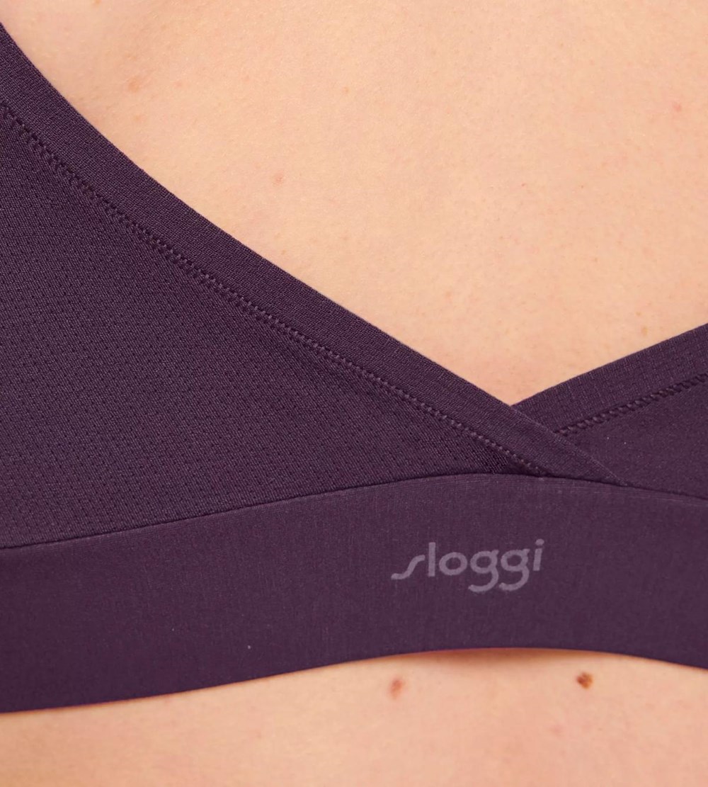 Sloggi Go Allround Padded Bra Plum | 65810-NLUS