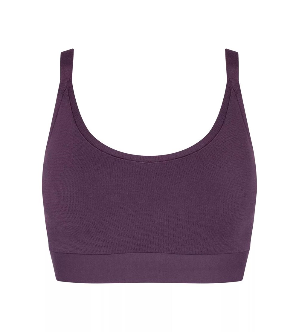 Sloggi Go Allround Padded Bra Plum | 65810-NLUS