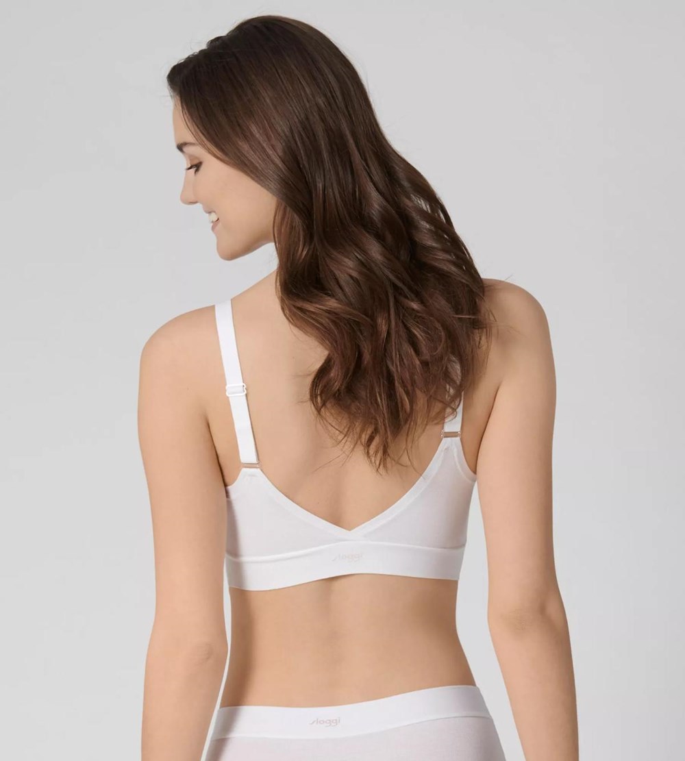 Sloggi Go Allround Padded Bra White | 72491-DBLT