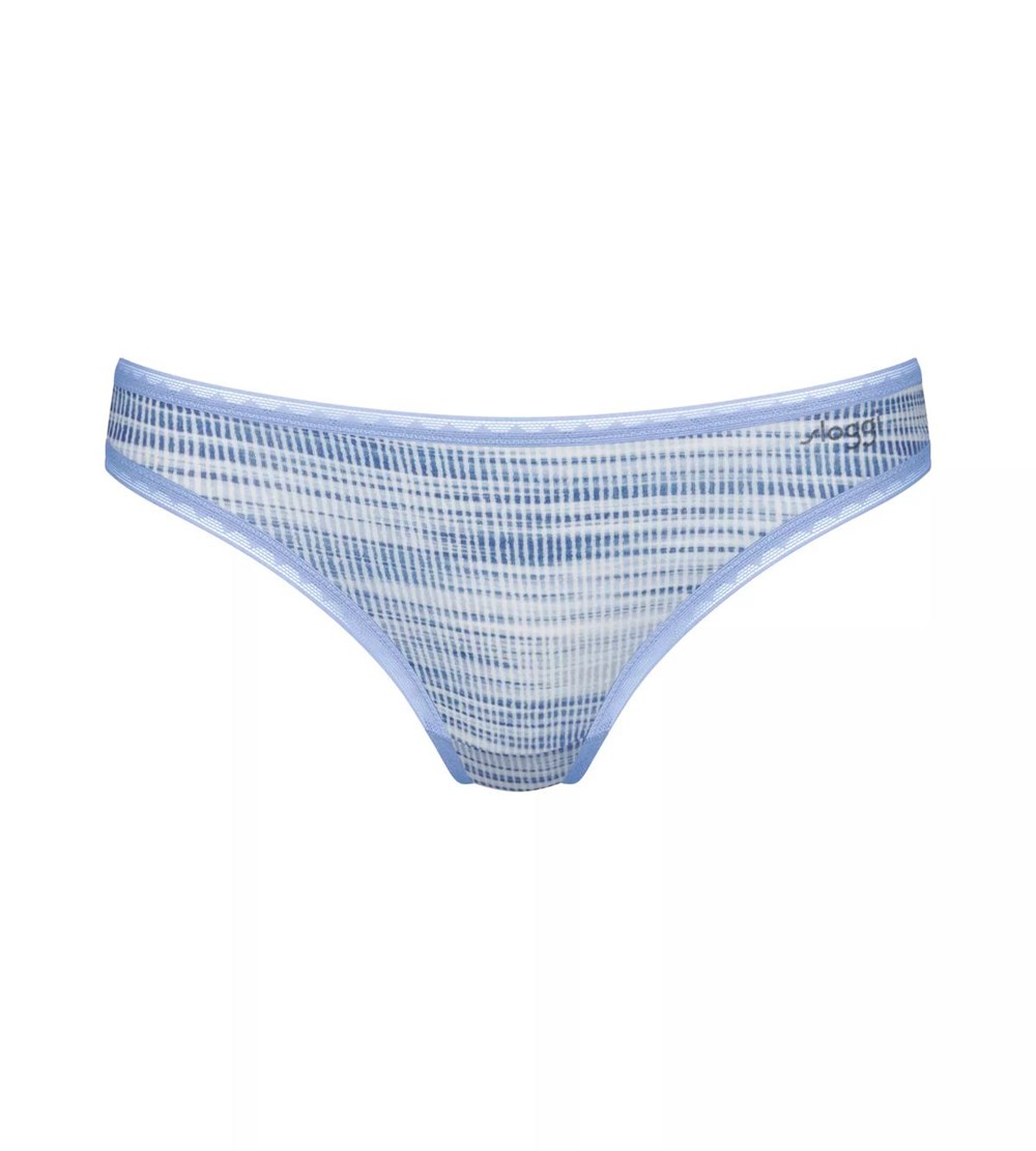 Sloggi Go Brazilian Brief Blue - Dark Combination | 51830-ZIEH