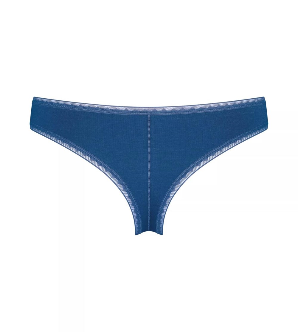 Sloggi Go Brazilian Brief Blue - Dark Combination | 51830-ZIEH