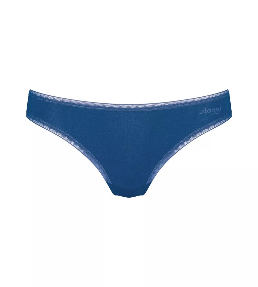 Sloggi Go Brazilian Brief Blue - Dark Combination | 51830-ZIEH