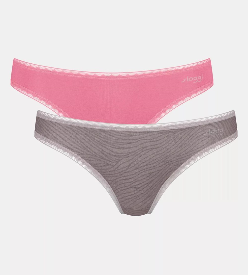 Sloggi Go Brazilian Brief Grey Combination | 31907-GISP