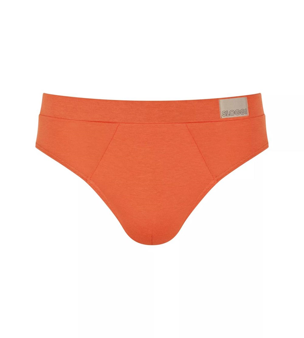 Sloggi Go Natural Midi Orange - Dark Combination | 68490-SZWC